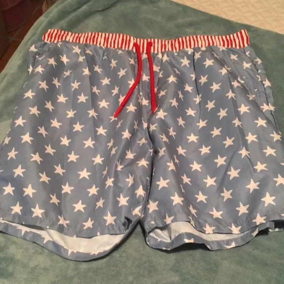 Patriotic bathing suit bundle for men - Picture 3 of 5